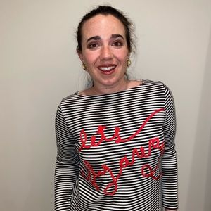 Kate Spade boatneck shirt